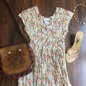Vintage boho maxi dress